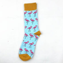 Load image into Gallery viewer, New happy Mens socks Women animal alien chili Moustache sloths Novelty Sock combed cotton funny Socks Men's big size Crew Socks