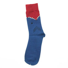 Load image into Gallery viewer, New happy Mens socks Women animal alien chili Moustache sloths Novelty Sock combed cotton funny Socks Men's big size Crew Socks