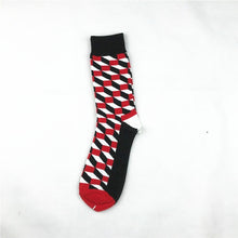 Load image into Gallery viewer, New happy Mens socks Women animal alien chili Moustache sloths Novelty Sock combed cotton funny Socks Men's big size Crew Socks