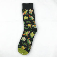 Load image into Gallery viewer, New happy Mens socks Women animal alien chili Moustache sloths Novelty Sock combed cotton funny Socks Men's big size Crew Socks