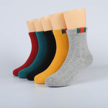 Load image into Gallery viewer, KAVKAS 5 Pairs Baby Girls Boy Sock Spring Summer Newborn Baby Boy Socks Meias Para Bebe baby winter warm sock children socks 0-8