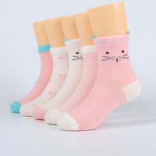 Load image into Gallery viewer, KAVKAS 5 Pairs Baby Girls Boy Sock Spring Summer Newborn Baby Boy Socks Meias Para Bebe baby winter warm sock children socks 0-8