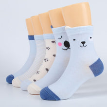 Load image into Gallery viewer, KAVKAS 5 Pairs Baby Girls Boy Sock Spring Summer Newborn Baby Boy Socks Meias Para Bebe baby winter warm sock children socks 0-8