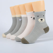 Load image into Gallery viewer, KAVKAS 5 Pairs Baby Girls Boy Sock Spring Summer Newborn Baby Boy Socks Meias Para Bebe baby winter warm sock children socks 0-8