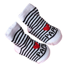 Load image into Gallery viewer, ISHOWTIENDA Baby Infant Boy Girl Slip-resistant Floor Socks Love Mama Papa Letter Socks Soft comfortable Calcetines de bebe