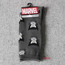 Load image into Gallery viewer, Marvel Comics Hero General Socks cartoon Iron Man Captain America Knee-High Warm Stitching pattern Antiskid Casual Sock