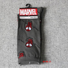 Load image into Gallery viewer, Marvel Comics Hero General Socks cartoon Iron Man Captain America Knee-High Warm Stitching pattern Antiskid Casual Sock