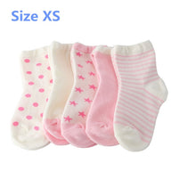 Load image into Gallery viewer, Winter Spring Hot 5Pairs Baby Kids Cute Cartoon Socks Newborn Infant Toddler Soft Cotton Sock Comfortable Ankle Socks For 0-10Y