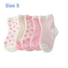 Load image into Gallery viewer, Winter Spring Hot 5Pairs Baby Kids Cute Cartoon Socks Newborn Infant Toddler Soft Cotton Sock Comfortable Ankle Socks For 0-10Y