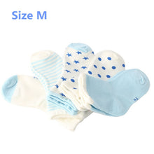Load image into Gallery viewer, Winter Spring Hot 5Pairs Baby Kids Cute Cartoon Socks Newborn Infant Toddler Soft Cotton Sock Comfortable Ankle Socks For 0-10Y