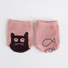 Load image into Gallery viewer, GRRCOSY Baby Toddler Socks  Infant Anti-slip novelty socks Cartoon animal Newborn Cotton Baby socks floor socks Boy Girls Cute