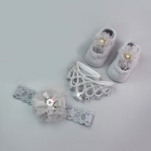 Load image into Gallery viewer, 3 Pairs/Lot Lace Flower Newborn Baby Socks Cotton Anti-Slip Kids Floor Socks Bow Baby Girl Socks Spring Summer Girls Gift sokken