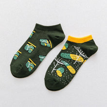 Load image into Gallery viewer, Spring Trendy happy Socks men Cotton Boat Man Socks Interest Funny Originality Series harajuku ankle sock Animal fruit