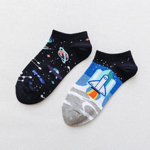 Load image into Gallery viewer, Spring Trendy happy Socks men Cotton Boat Man Socks Interest Funny Originality Series harajuku ankle sock Animal fruit
