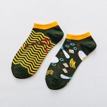 Load image into Gallery viewer, Spring Trendy happy Socks men Cotton Boat Man Socks Interest Funny Originality Series harajuku ankle sock Animal fruit