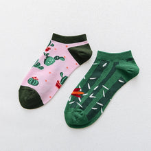 Load image into Gallery viewer, Spring Trendy happy Socks men Cotton Boat Man Socks Interest Funny Originality Series harajuku ankle sock Animal fruit