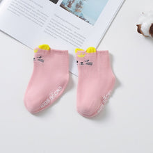 Load image into Gallery viewer, New Arrival Newborn Socks Cartoon 100% Cotton Baby Socks No-slip Infant Cotton Socks