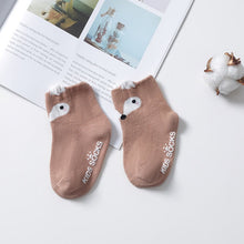 Load image into Gallery viewer, New Arrival Newborn Socks Cartoon 100% Cotton Baby Socks No-slip Infant Cotton Socks