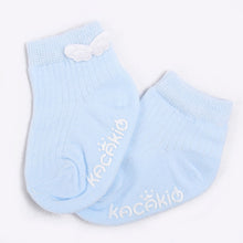 Load image into Gallery viewer, Cute Lace Flower Mesh Summer Newborn Baby Socks Cotton Baby Girl Socks Angel Wings Anti Slip Socks Calcetines Recien Nacido