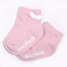 Load image into Gallery viewer, Cute Lace Flower Mesh Summer Newborn Baby Socks Cotton Baby Girl Socks Angel Wings Anti Slip Socks Calcetines Recien Nacido