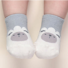 Load image into Gallery viewer, Cute Lace Flower Mesh Summer Newborn Baby Socks Cotton Baby Girl Socks Angel Wings Anti Slip Socks Calcetines Recien Nacido