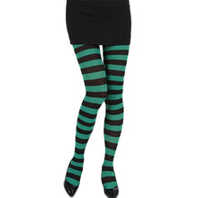 Load image into Gallery viewer, Women Stripe Print Long Tube Knee Socks Fancy Dress Party Funny Dress Up Props （F=Red,C and G are out of stock)