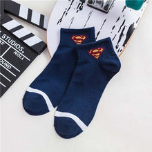 Load image into Gallery viewer, New Marvel Comics Heroes General Socks Cartoon Iron Man Captain America High Temperature Stitching Pattern Casual Men's Socks