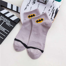 Load image into Gallery viewer, New Marvel Comics Heroes General Socks Cartoon Iron Man Captain America High Temperature Stitching Pattern Casual Men's Socks
