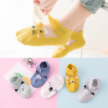 Load image into Gallery viewer, 5 Pair=10PCS/lot 2019 New Dot Kids Socks Summer Thin Comfortable Breathable Cotton Fashion Baby Socks Toddler Girls for 0~6 Year