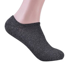 Load image into Gallery viewer, 6pcs=3Pair/lot Fashion Happy Men Boat Socks Summer Autumn Non-slip Silicone Invisible Cotton Socks Male Ankle socks