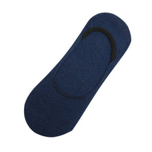 Load image into Gallery viewer, 6pcs=3Pair/lot Fashion Happy Men Boat Socks Summer Autumn Non-slip Silicone Invisible Cotton Socks Male Ankle socks
