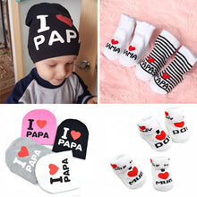 Load image into Gallery viewer, 2019 Cute Newborn Baby Socks Soft Baby Girls Boys Socks Sokken Infant Toddler Stripe Anti Slip Socks neonato recien nacido Gift