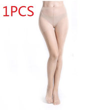 Load image into Gallery viewer, Arherigele 10pcs 5pair Fashion Women's Nylon Socks Ultrathin Sexy Stockings Solid Transparent Over Knee Socks Crystal Silk Sock