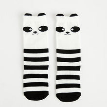 Load image into Gallery viewer, Cartoon Cute Kids Cotton Socks Hosiery Animal Baby Cotton Sock Knee High Long Legwarmer Cute Socks Boy Girl Children socks 0-6 Y