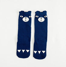 Load image into Gallery viewer, Cartoon Cute Kids Cotton Socks Hosiery Animal Baby Cotton Sock Knee High Long Legwarmer Cute Socks Boy Girl Children socks 0-6 Y