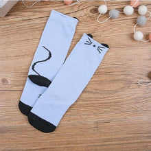 Load image into Gallery viewer, Cartoon Cute Kids Cotton Socks Hosiery Animal Baby Cotton Sock Knee High Long Legwarmer Cute Socks Boy Girl Children socks 0-6 Y