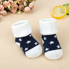 Load image into Gallery viewer, 2019 Cute Newborn Baby Socks Soft Baby Girls Boys Socks Sokken Infant Toddler Stripe Anti Slip Socks neonato recien nacido Gift