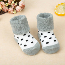 Load image into Gallery viewer, 2019 Cute Newborn Baby Socks Soft Baby Girls Boys Socks Sokken Infant Toddler Stripe Anti Slip Socks neonato recien nacido Gift