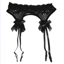 Load image into Gallery viewer, 2019 Hot Summer Fashion Women Sexy Lace Top Thigh-Highs Leggings Stockings+Suspender Garter Belt 4 Colors