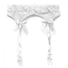 Load image into Gallery viewer, 2019 Hot Summer Fashion Women Sexy Lace Top Thigh-Highs Leggings Stockings+Suspender Garter Belt 4 Colors