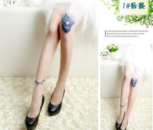 Load image into Gallery viewer, 2019 New Knee Socks Long Women Sexy Tattoo Hosiery Stocking Cute Patterns Pantyhose Stockings Spring Summer Clothing Accessory