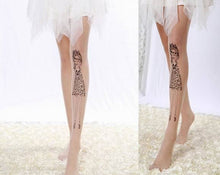 Load image into Gallery viewer, 2019 New Knee Socks Long Women Sexy Tattoo Hosiery Stocking Cute Patterns Pantyhose Stockings Spring Summer Clothing Accessory