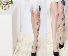 Load image into Gallery viewer, 2019 New Knee Socks Long Women Sexy Tattoo Hosiery Stocking Cute Patterns Pantyhose Stockings Spring Summer Clothing Accessory