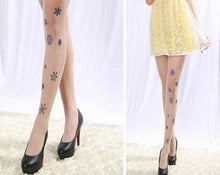 Load image into Gallery viewer, 2019 New Knee Socks Long Women Sexy Tattoo Hosiery Stocking Cute Patterns Pantyhose Stockings Spring Summer Clothing Accessory