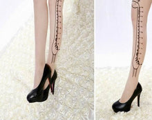 Load image into Gallery viewer, 2019 New Knee Socks Long Women Sexy Tattoo Hosiery Stocking Cute Patterns Pantyhose Stockings Spring Summer Clothing Accessory